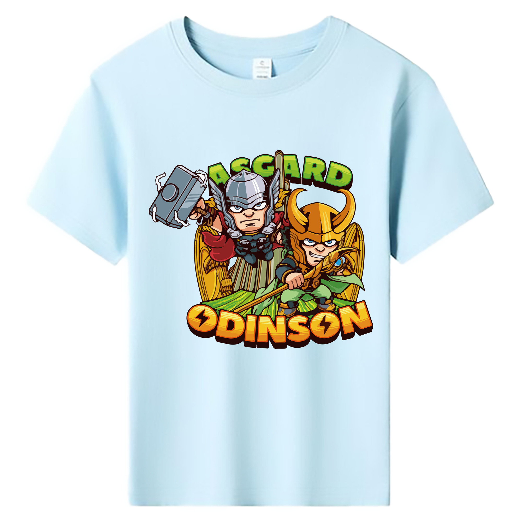 （画像用） アベンジャーズ The Avengers 綿100％キッズTシャツ（フロントプリント）